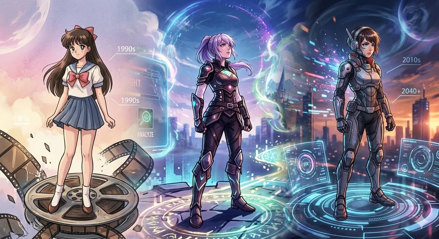 From Hand-Drawn to Hyper-Detailed: The Evolution of Anime Art Styles cover art