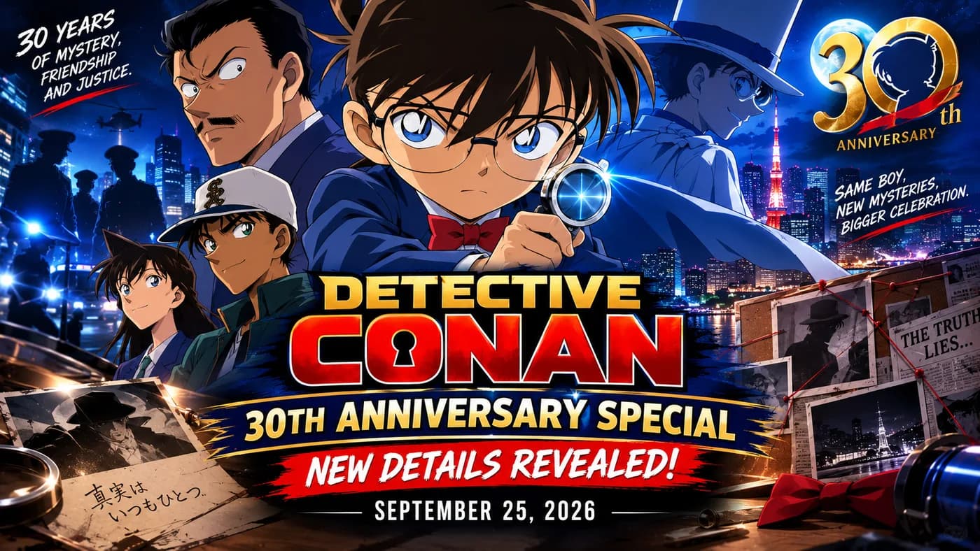 Detective Conan 30th Anniversary Anime Special Gets New Details cover art