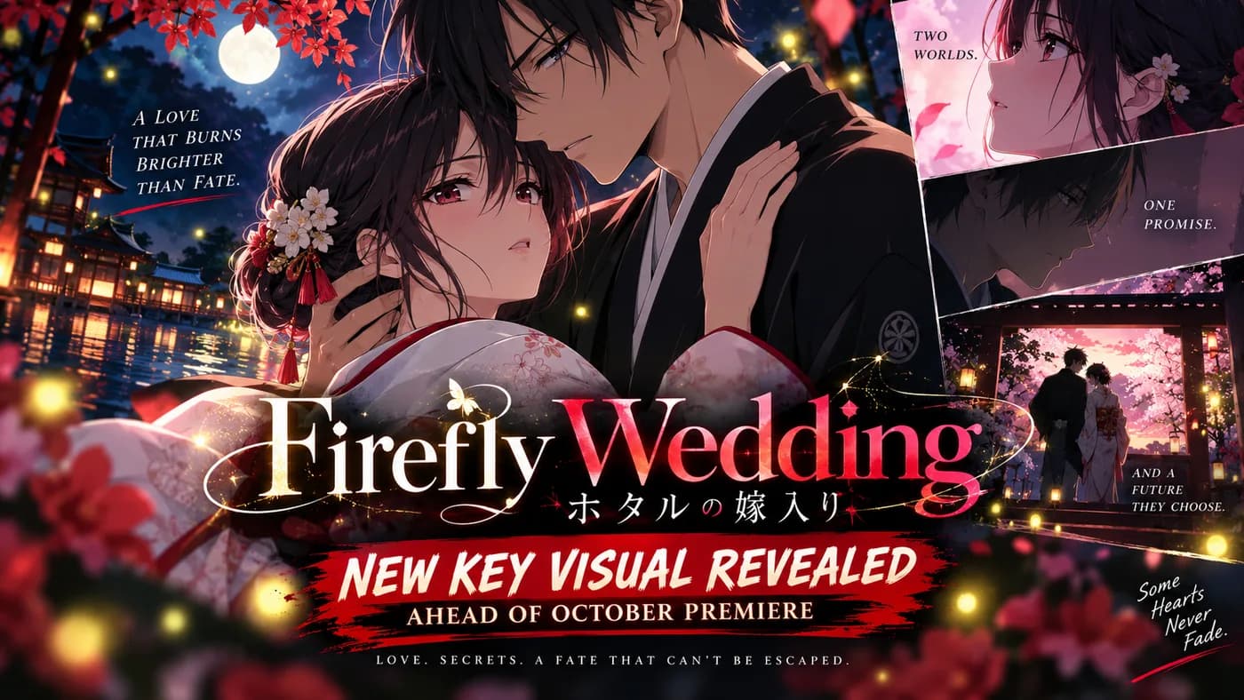 Firefly Wedding Anime Reveals New Key Visual Ahead of October Premiere cover art