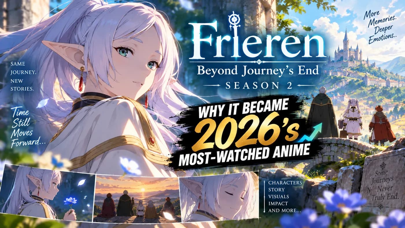 Frieren: Beyond Journey's End Season 2 — Why It Became 2026's Most-Watched Anime cover art