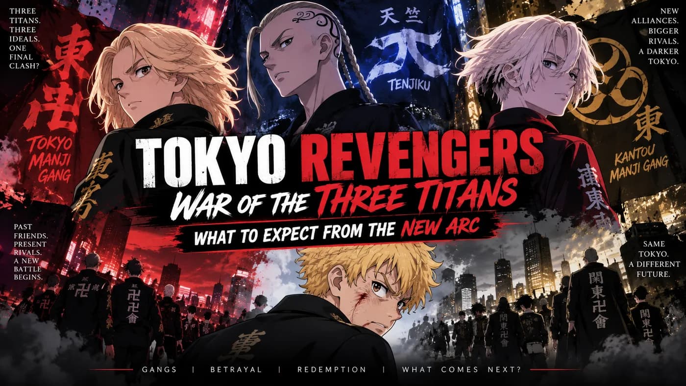 Tokyo Revengers: War of the Three Titans — What to Expect From the New Arc cover art