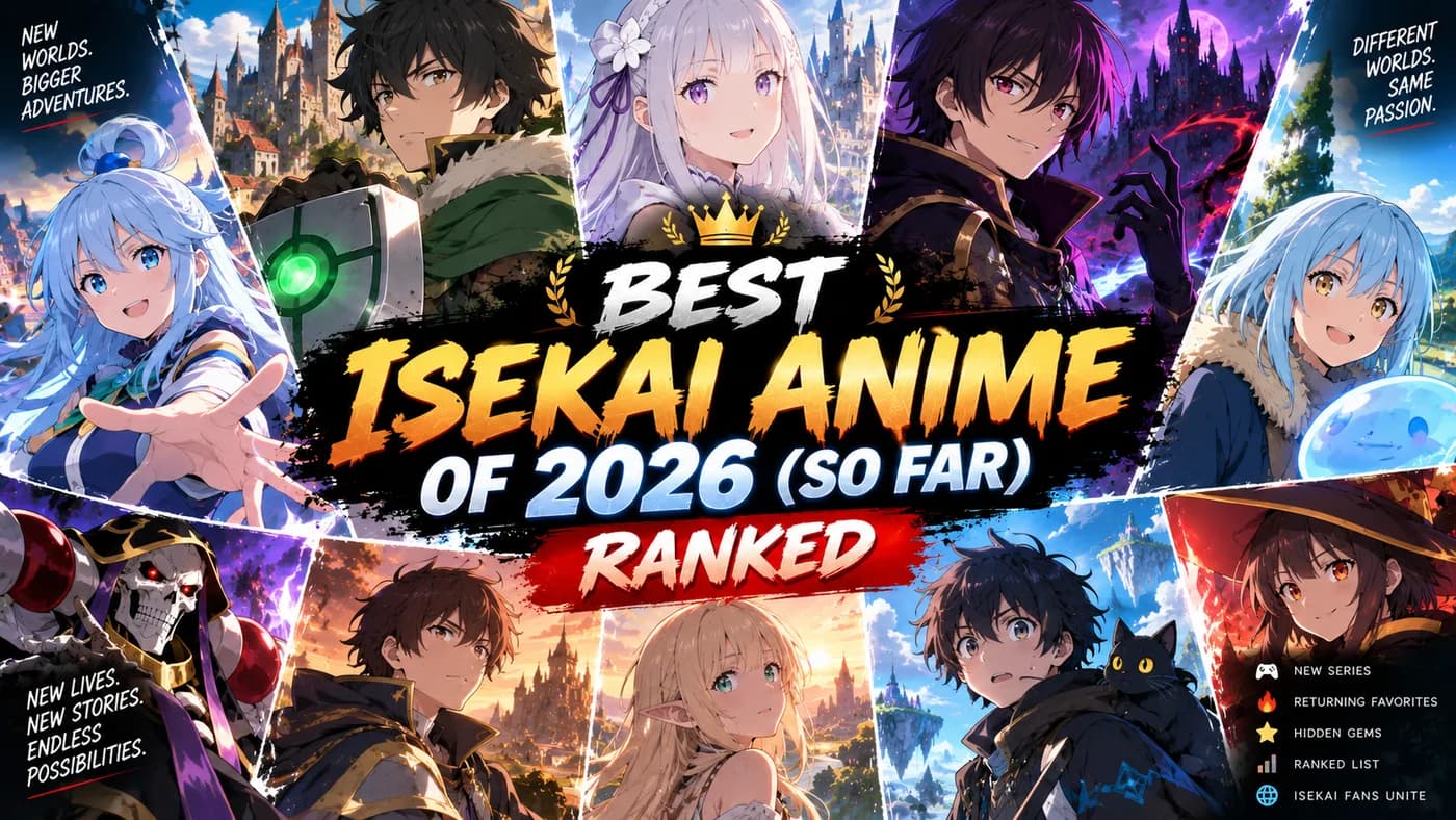 Best Isekai Anime of 2026 (So Far): Ranked cover art